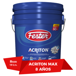 Acriton 8 años Rojo Cubeta