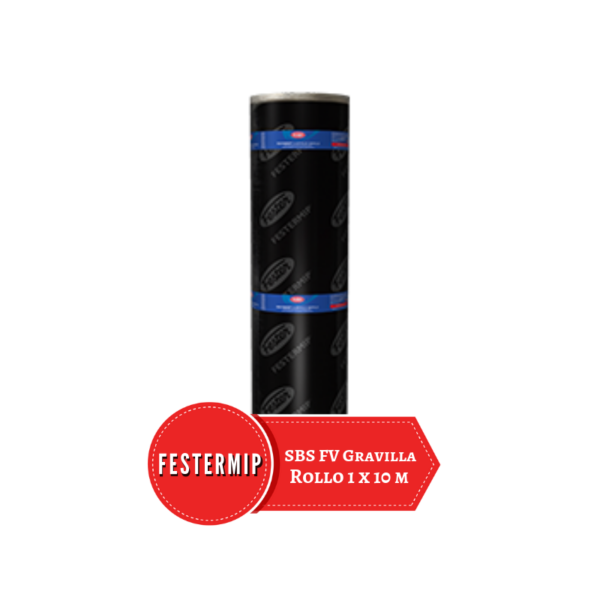 Rollo de FesterMIP SBS FV 3.5 Gravilla Blanca