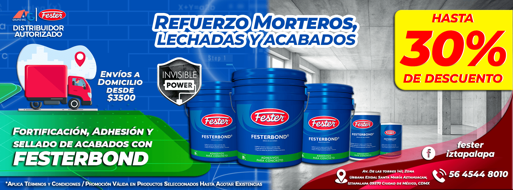 fester iztapalapa mantenimiento 2025