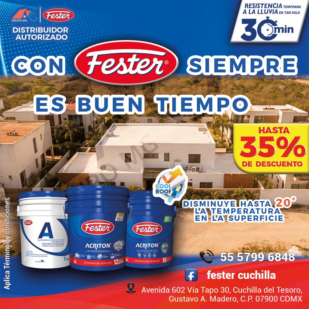 fester cuchilla temp matenimiento 2025