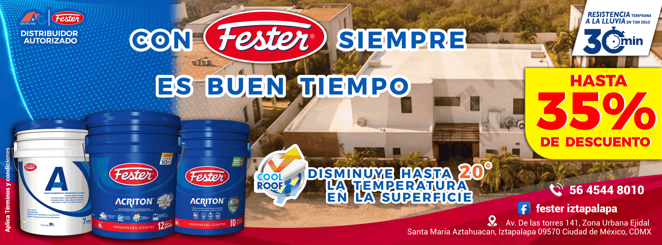 fester iztapalapa mantenimiento 2025